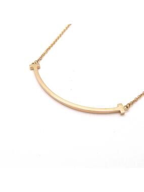 Tiffany&Co. T Smile Pendant (Small) 18K #310848T18B
